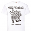 Ocho Bolas "Al Servicio" (Men/T-shirt White)