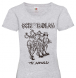 Ocho Bolas "Al Servicio" (Chica/T-shirt Gris)